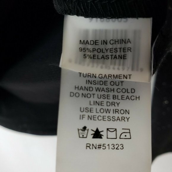 Vince Camuto Sparkle Ruched Top Rich Black XS - Picture 6 of 8